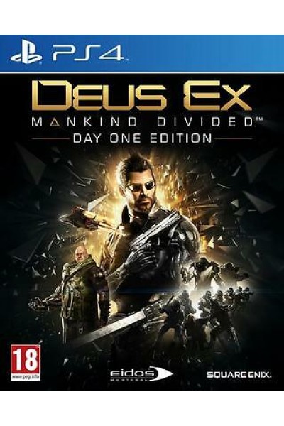 DEUS EX MANKIND DIVIDED PER SONY PS4 NUOVO SIGILLATO PRODOTTO UFFICIALE ITALIANO