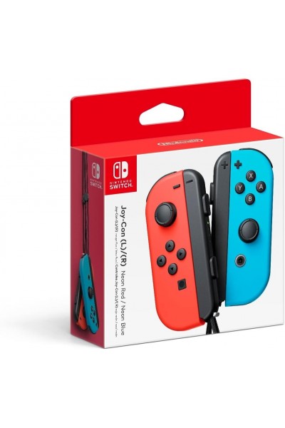 JOY-CON NEON RED/NEON BLUE PER NINTENDO SWITCH PRODOTTO UFFICIALE ITALIANO