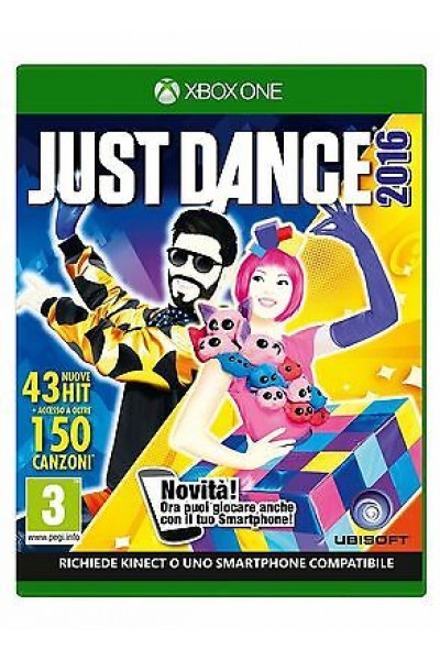 JUST DANCE 2016 PER XBOX ONE NUOVO SIGILLATO PRODOTTO UFFICIALE ITALIANO