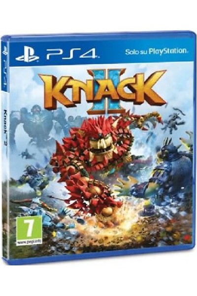 KNACK 2 PER SONY PS4 NUOVO PRODOTTO UFFICIALE ITALIANO