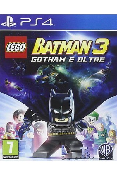 LEGO BATMAN 3 GOTHAM E OLTRE PER SONY PS4 NUOVO PRODOTTO UFFICIALE ITALIANO