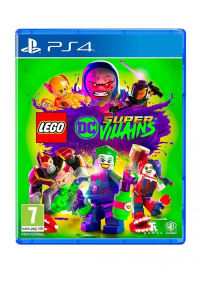 LEGO DC SUPER VILLAINS PER SONY PS4 NUOVO PRODOTTO UFFICIALE ITALIANO