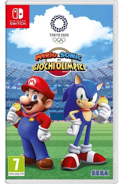 MARIO E SONIC AI GIOCHI OLIMPICI TOKYO 2020 PER NINTENDO SWITCH UFFIC. ITALIANO