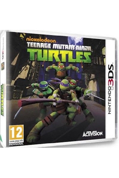 NICKELODEON TMNT TEENAGE MUTANT NINJA TURTLES PER NINTENDO 3DS UFFIC. ITALIANO