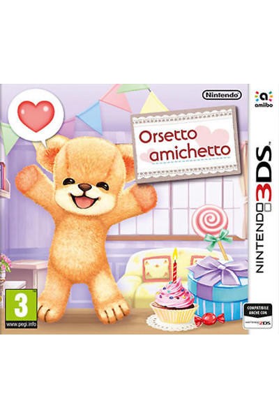 ORSETTO AMICHETTO PER NINTENDO 3DS/2DS NUOVO PRODOTTO UFFICIALE ITALIANO