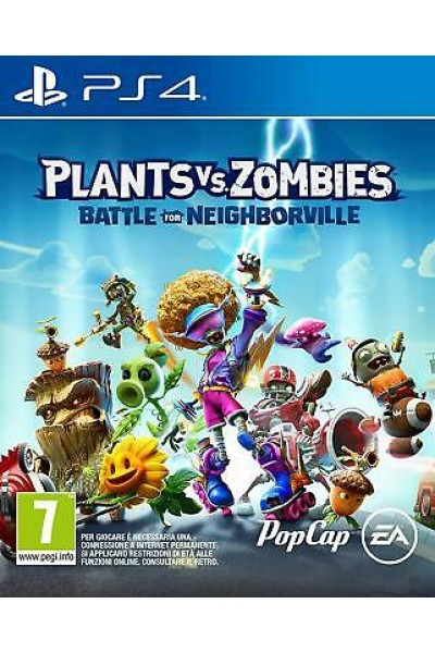 PLANTS VS ZOMBIES BATTLE FOR NEIGHBORVILLE PER SONY PS4 UFFICIALE ITALIANO NUOVO