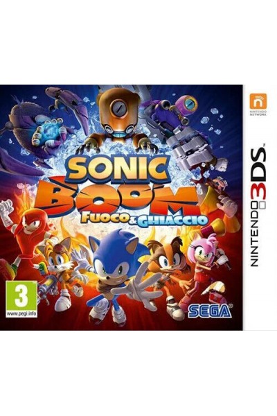 SONIC BOOM FUOCO E GHIACCIO NINTENDO 3DS NUOVO UFFICIALE ITALIANO