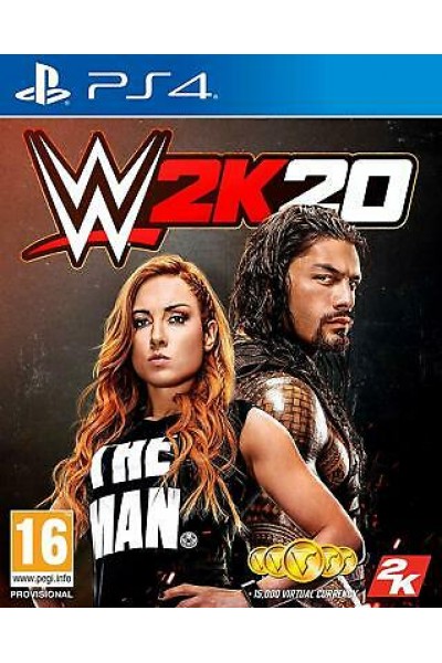 WWE 2K20 PER SONY PS4 W2K20 WRESTLING NUOVO SIGILLATO PRODOTTO UFFICIALE EU